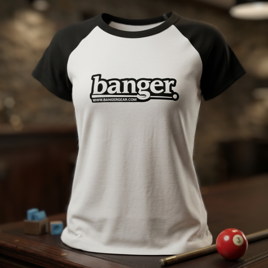 Women’s Banger. supporter baby tee