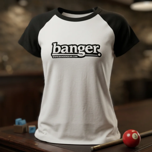 Women’s Banger. supporter baby tee