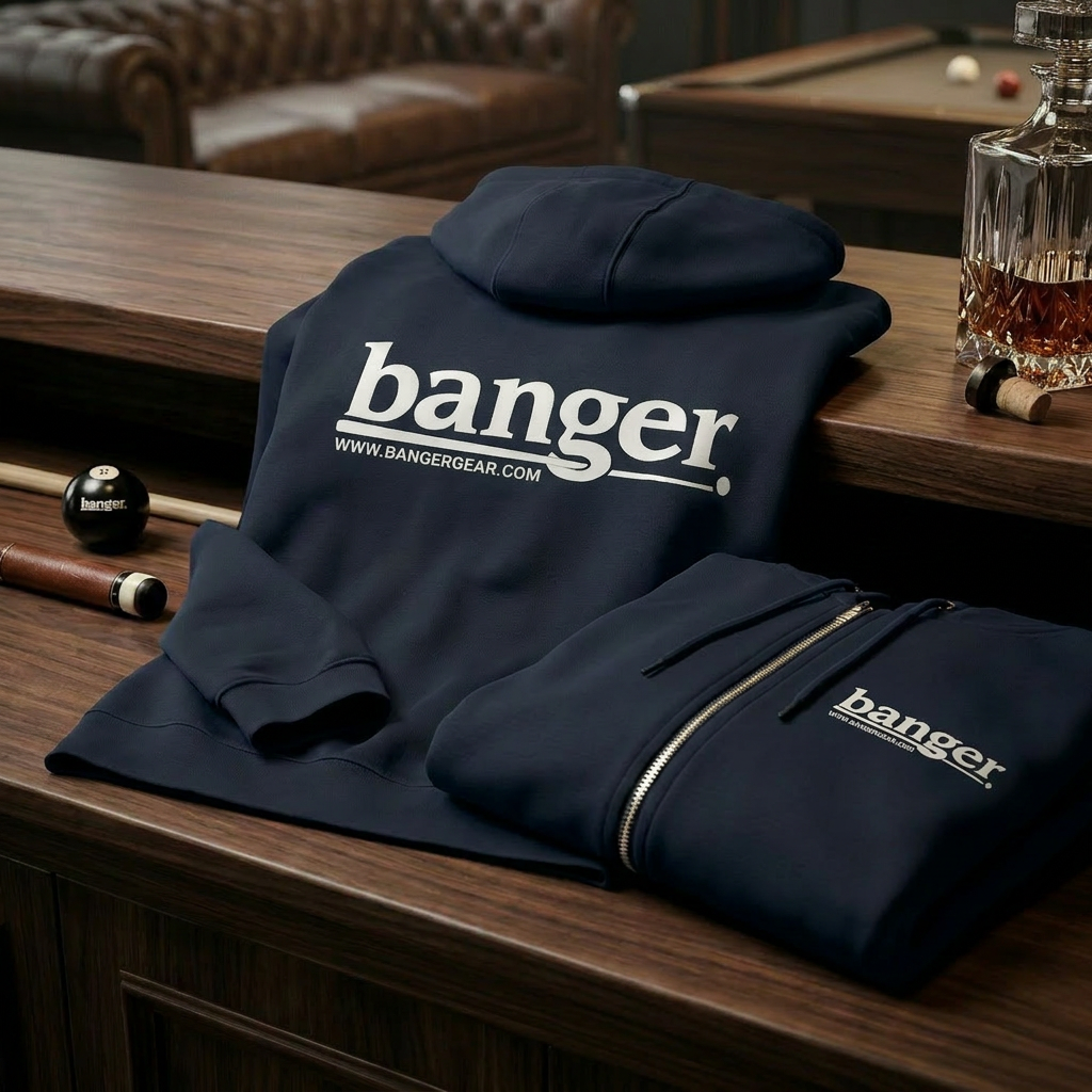 Classic Banger. Zip Hoodie