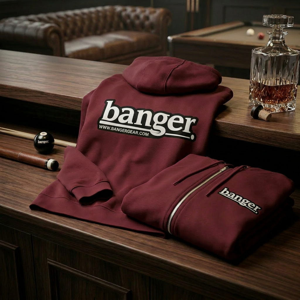 Classic Banger. Zip Hoodie