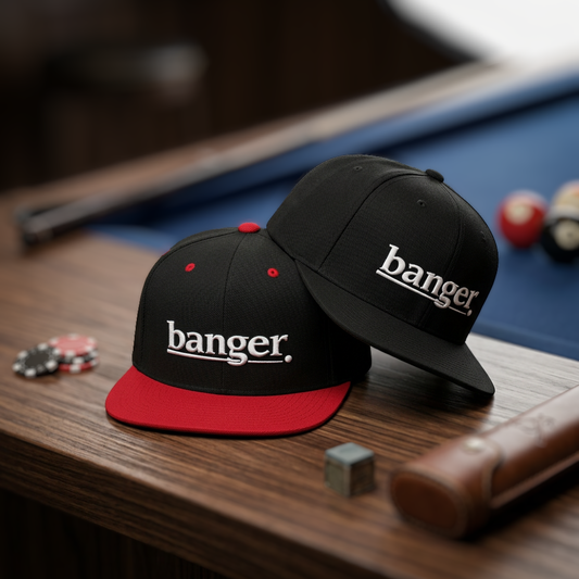 Banger. Snapback Hat