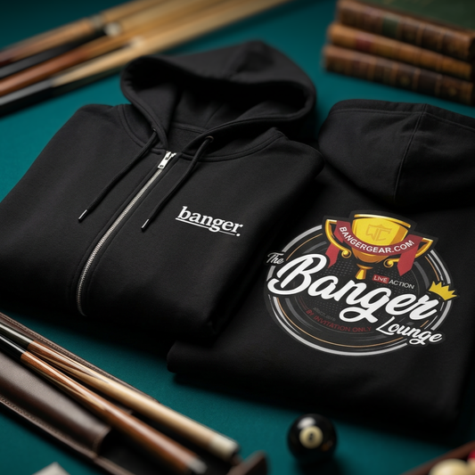 Banger. Lounge Zip Hoodie